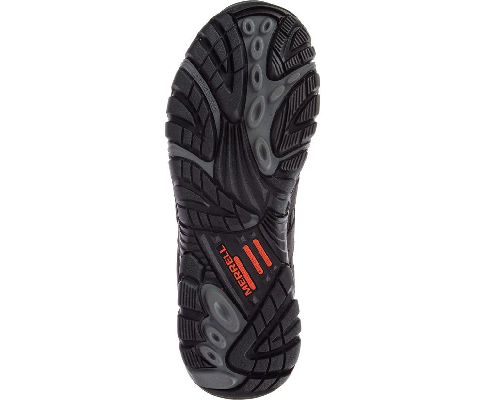 Merrell Sneakers Black - Moab Vertex Vent Comp Toe Wide Width - Mens 02SARZMTF